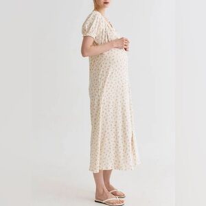 NOTHING FITS BUT Cotton Maternity Maxi Dress